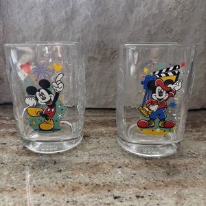 Vintage McDonald’s Disney World 100 Years Of Magic 25th Anniversary Cups (2)